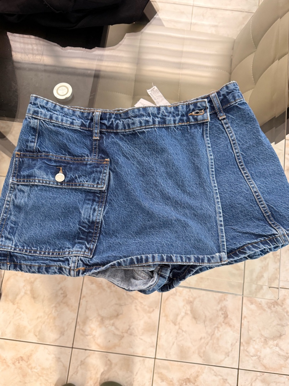 ZARA Denim Skort